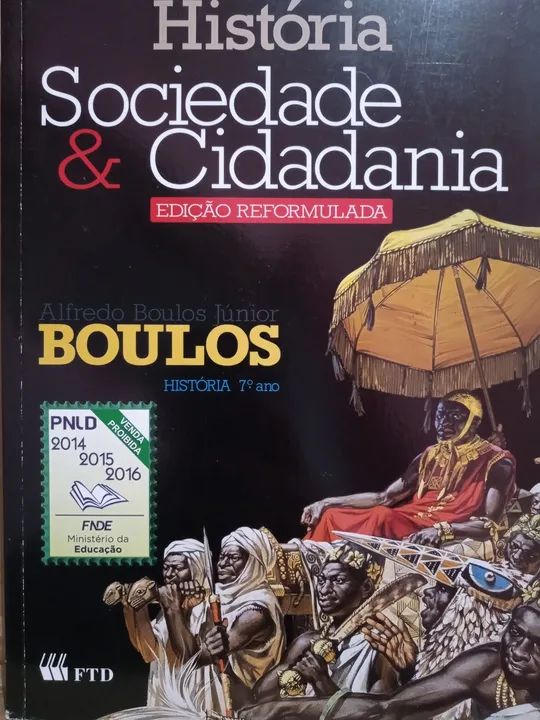 Livro Hist Ria Sociedade Cidadania Ano Alfredo Boulos J Nior