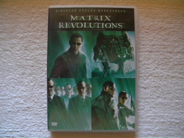 Dvds Matrix Matrix Reloaded Matrix Revolutions Originais Keanu