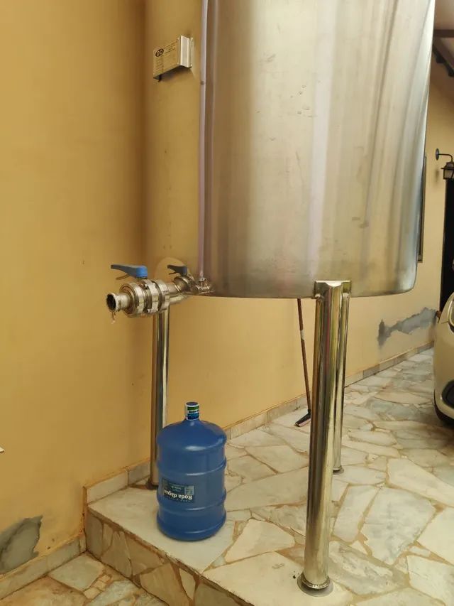 Tanque de mistura 1000l tampa em aço inox Outros itens para agro