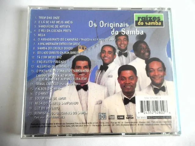 Lote Kit De 4 CDs Os Originais Do Samba MPB4 Regis Danese E Padre