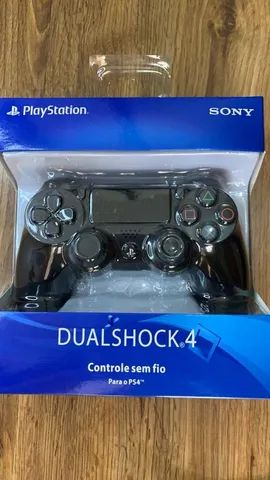 Controle Dualshock Preto Original Sony Joystick Bluetooth Playstation