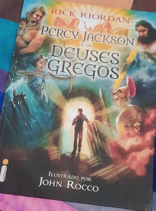 Percy Jackson E Os Deuses Gregos Livro Rick Riordan Livros E