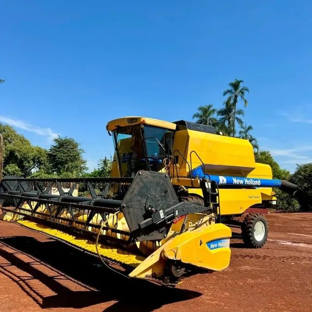 Colheitadeira Da New Holland No Brasil