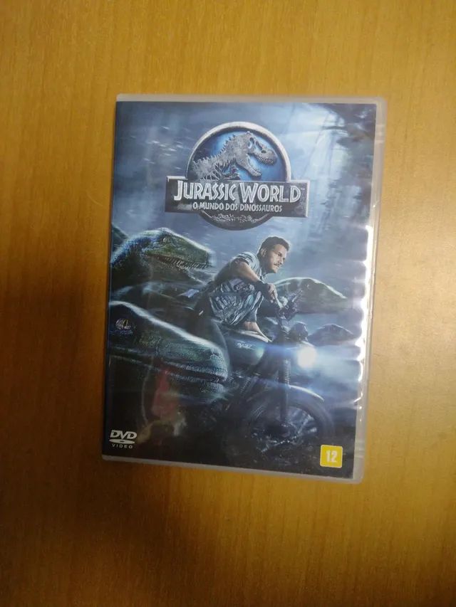 Dvd Jurassic World O Mundo Dos Dinossauros Seminovo Original CDs