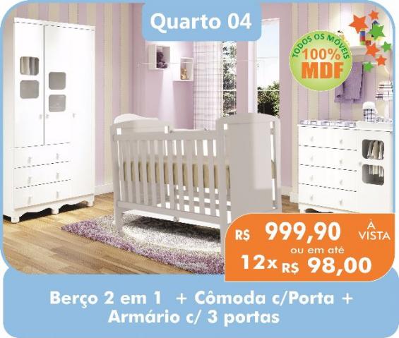 Quarto Completo menor preço (NOVO,na caixa)100%MDF