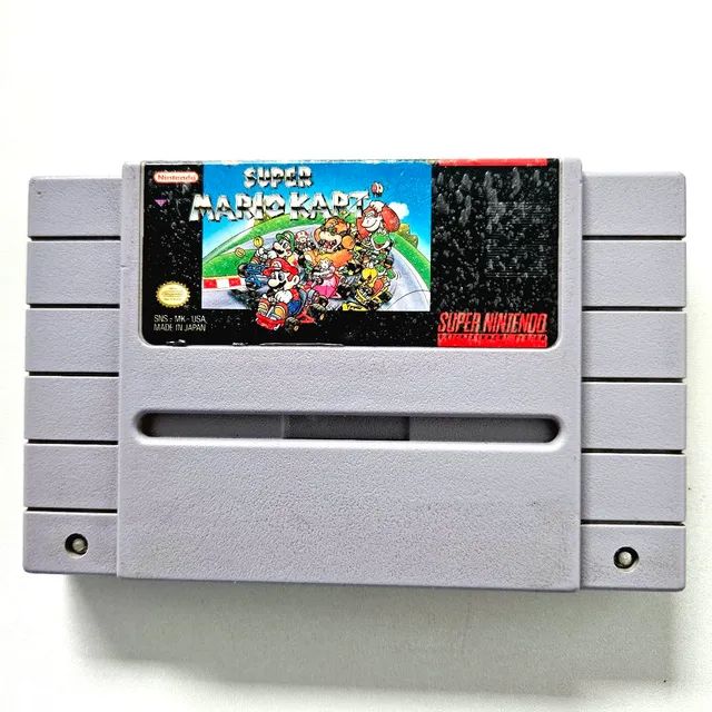 Cartucho Mario Snes No Brasil