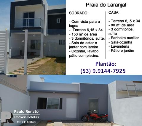 Casas Novas no Laranjal - Pelotas