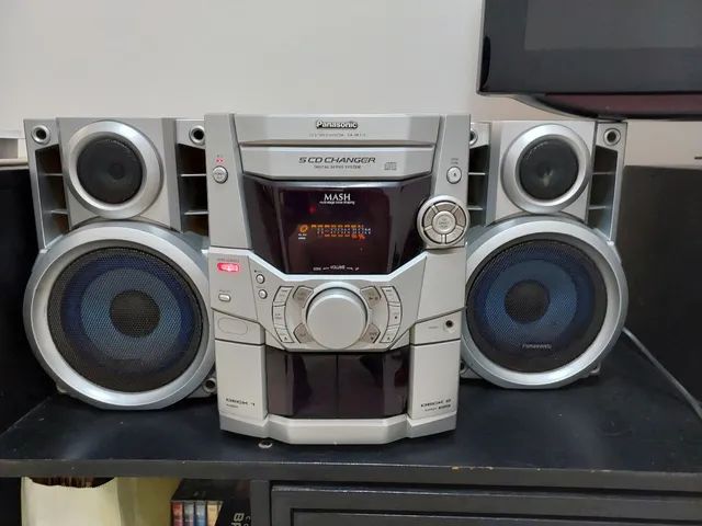 Panasonic Sa Ak Aparelho De Som Cd Changer E Toca Fitas