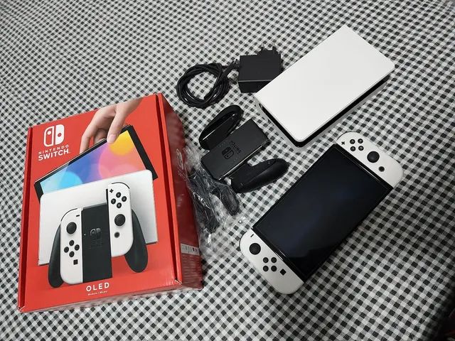 Nintendo Switch Oled Gb Gb Garantia Desbloqueado Consoles