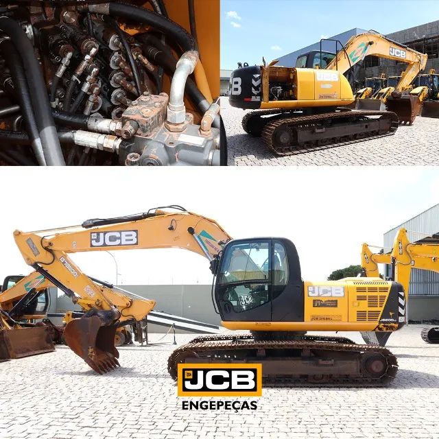 Jcb Js200 No Brasil