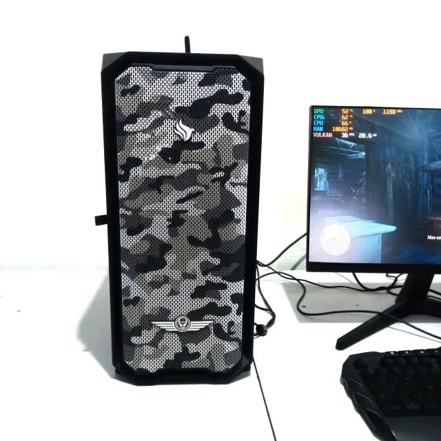 Gabinete Gamer Gadit X Rtb Fans Led Um Gabinete N O Um