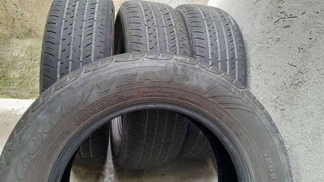 4 pneus Goodyear meia vida aro 15 Carros vans e utilitários Jardim