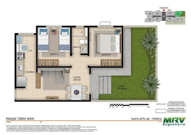 Apartamento em Colina de Laranjeiras, Parque Terra Nova