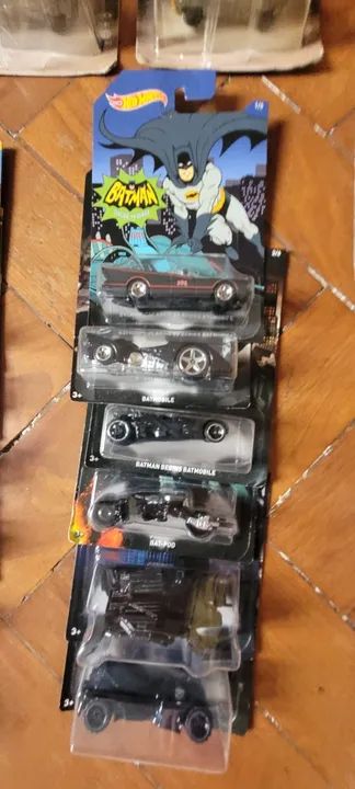 Hot Wheels Batman Set Completo 6 Miniaturas Hobbies e coleções Praça da Bandeira Rio de