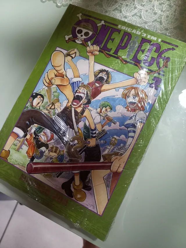 One Piece 3 Em 1 Volume 3 LACRADO Livros E Revistas Jardim Da