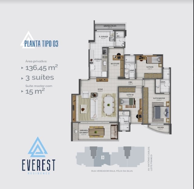 Apartamento 3 quartos à venda Grageru Aracaju SE 992531951 OLX