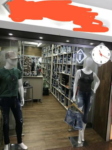 Agio de loja mega moda
