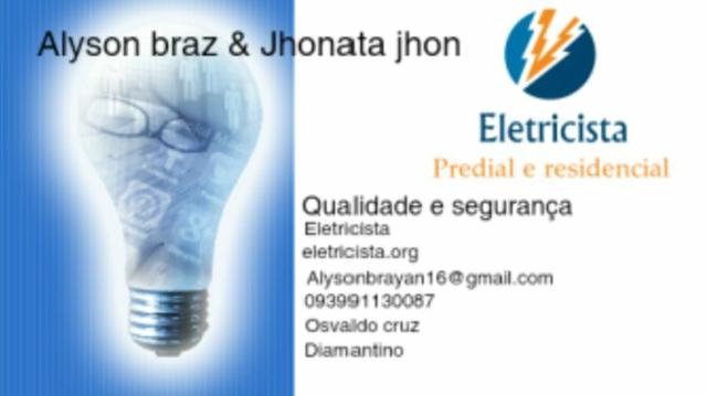Eletricista residencial predial e comercial