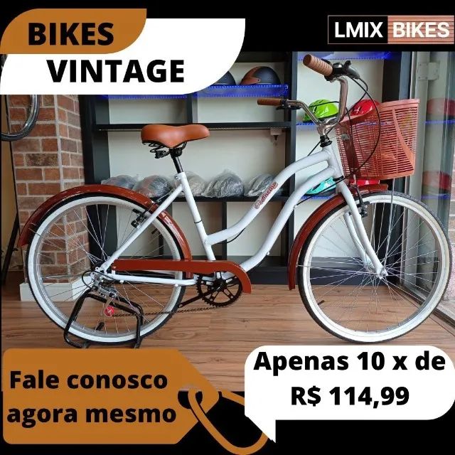 Bicicleta Vintage Feminina No Brasil