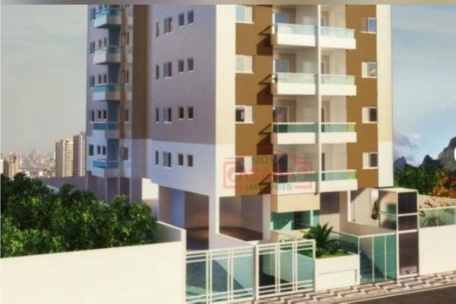 Apartamento 2 dormitórios no Canto do Forte em Praia Grande - Foto 2