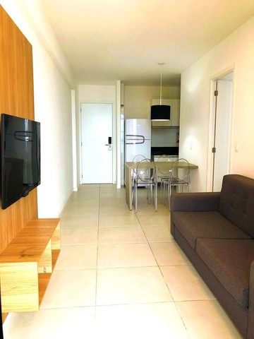 Apartamento quarto e sala mobiliado com vista para o mar na Ponta verde - EDF TIME - Foto 16