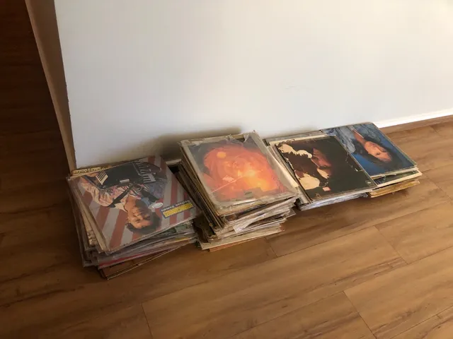discos de vinil sertanejo e bregas, forró