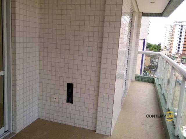 Apartamento com 2 dormitórios para alugar, 99 m² por R$ 3.900/mês - Boqueirão - Santos/SP - Foto 5