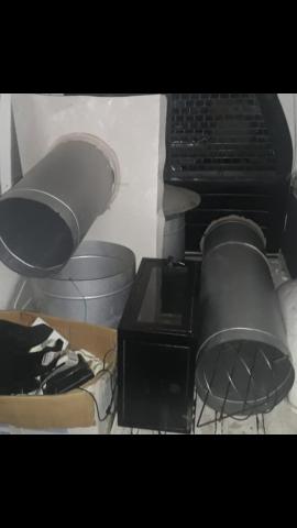 Coifa, dutos e exaustor 220v - Foto 3