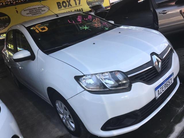 Renault Logan 2016 + GNV ( Único Dono) - Foto 2