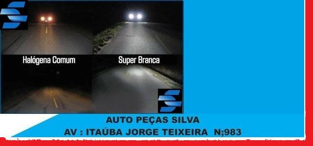 Lâmpada super Branca Para Carro Automotivo Efeito xénon clarear