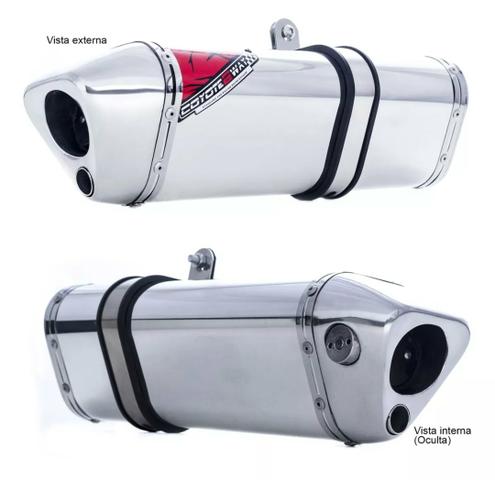 Vendo ou troco escape Coyote trs 2 way por Original xt 660 - Foto 3