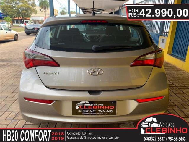 HYUNDAI HB20 1.0 COMFORT PLUS 12V FLEX 4P MANUAL - Foto 5