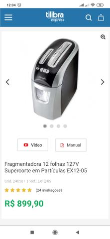 Fragmentadora de papel - Foto 2