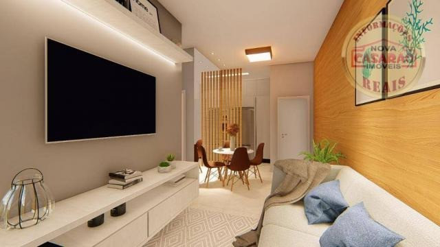 R$ 165.000 Apartamento à venda, 38 m² por R$ 165.000,00 -Guilhermina - Praia Grande - Foto 6