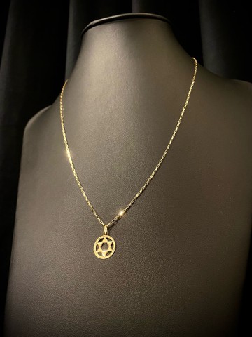 Conjunto 3,3 gramas Ouro 18K - Foto 4