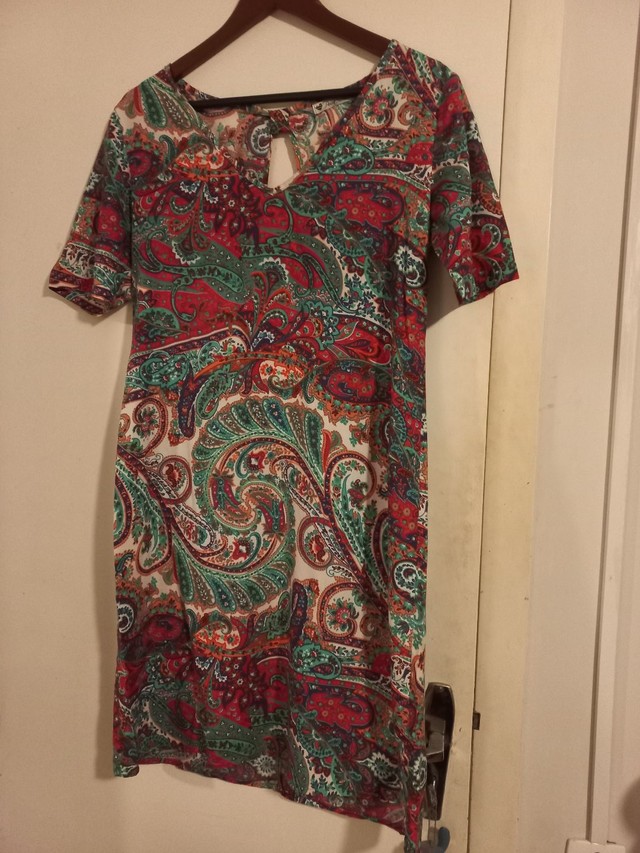 Vestido estampado 
