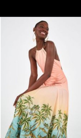 Vestido longo Farm - Foto 2