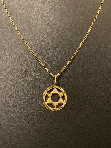 Conjunto 3,3 gramas Ouro 18K - Foto 5