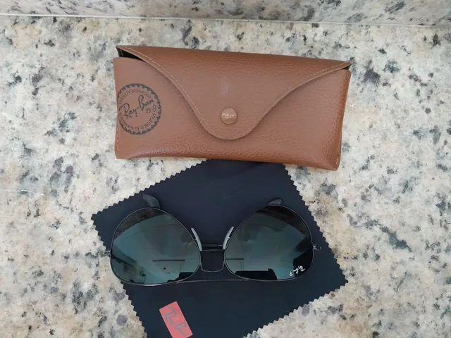 Ray Ban Modelo Aviador original (Preto/ Lentes Polarizadas) - Foto 2