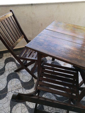 Mesa madeira com 4 cadeiras - Móveis - Ponta Negra, Natal 1146214633 | OLX Mesa madeira com 4 cadeiras - Móveis - Ponta Negra, Natal 1146214633 | OLX