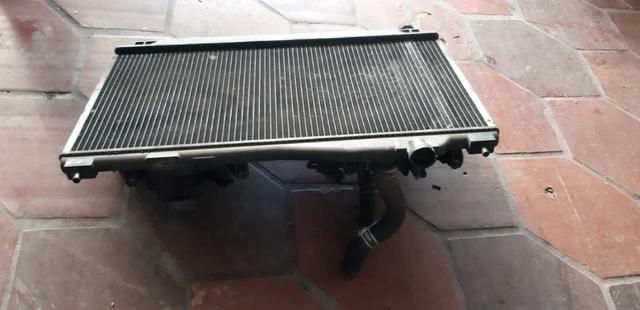 Radiador Honda Civic 2001 a 2006 mecânico com ventoinhas