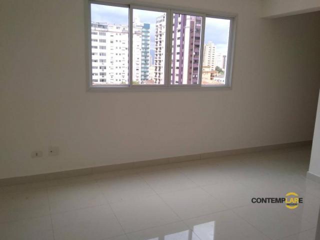 Apartamento com 2 dormitórios para alugar, 99 m² por R$ 3.900/mês - Boqueirão - Santos/SP - Foto 13