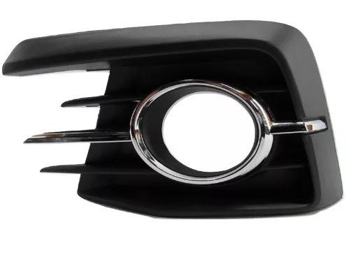 Grade Moldura Milha Com Furo Gol Voyage G7 Cromado Esquerdo