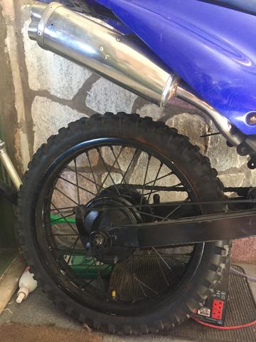 Xtz 125 para trilha partida e freio a disco - Foto 6