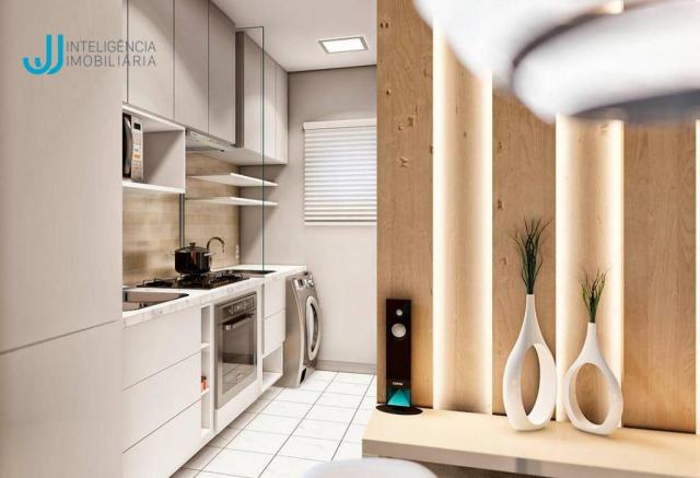 Apartamento com 2 dormitórios à venda, 51 m² por R$ 177.378 - Vila da Prata - Mogi das Cru - Foto 3