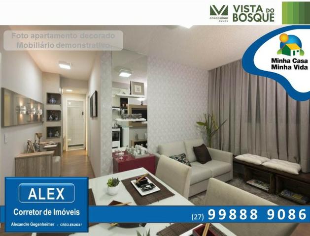 ALX - 11 - Apartamento 2 Quartos Vista do Bosque / ITBI + Registro GRÁTIS - Foto 15