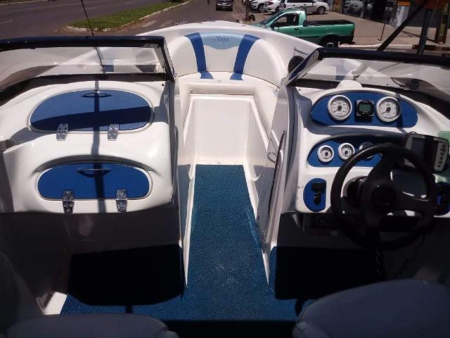 Lancha 19 Pes Motor Mercury Optimax 135HP 125 Horas - Foto 11