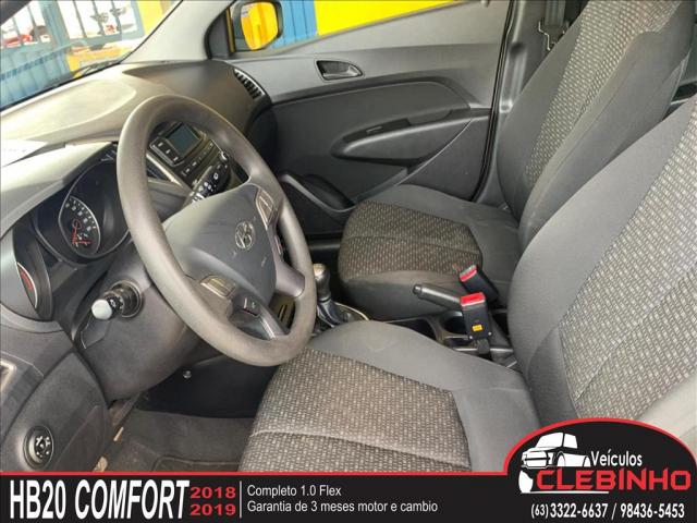 HYUNDAI HB20 1.0 COMFORT PLUS 12V FLEX 4P MANUAL - Foto 7