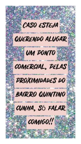 Aluga-se ponto comercial