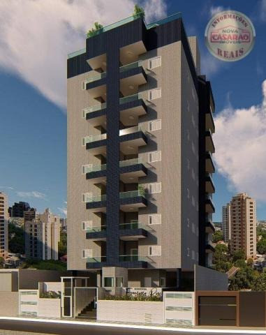 R$ 165.000 Apartamento à venda, 38 m² por R$ 165.000,00 -Guilhermina - Praia Grande